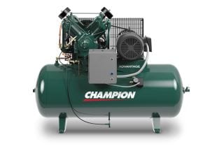 Champion HPL30-25 Pressure Lubricated 30HP 250 Gallon Air Compressor Unit