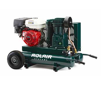 Rolair two stage pump air compressor