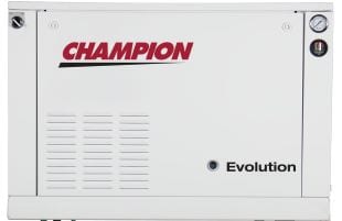 Champion BER7F Evolution 7.5HP Base Mounted Quiet Reciprocating Air Compressor 230v Single Phase