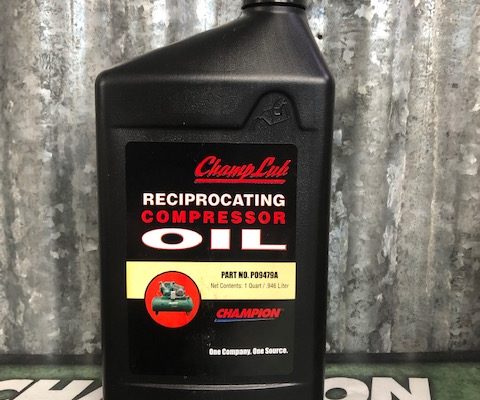 P09479A CHAMPION CHAMPLUB 1-Quart Case (12/case) 30WT NON-DETERGENT RECIPROCATING COMPRESSOR OIL