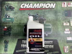 28H217 CHAMPION CHAMPLUB SYNTHETIC FOOD GRADE RECIPROCATING COMPRESSOR OIL 5-GALLON PAIL