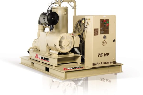 RS-75T FS Curtis Rotary Screw Compressors can be found in OKC at Air Power Equipment Company.