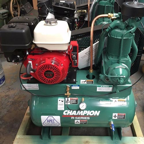 Champion BR10 10HP Base Mounted Reciprocating Air Compressor | Air