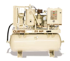 RS-50T FS Curtis Rotary Screw Compressors can be found in OKC at Air Power Equipment Company.