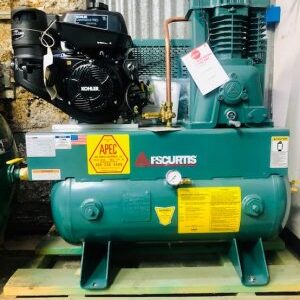 FS-Curtis CA14-K Kohler Gas Powered 30-Gallon Air Compressor Unit with Electric Start