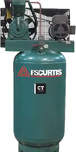 FS-Curtis Masterline ML7.5 7.5HP 80 Gallon Vertical UltraPack Air Compressor Unit