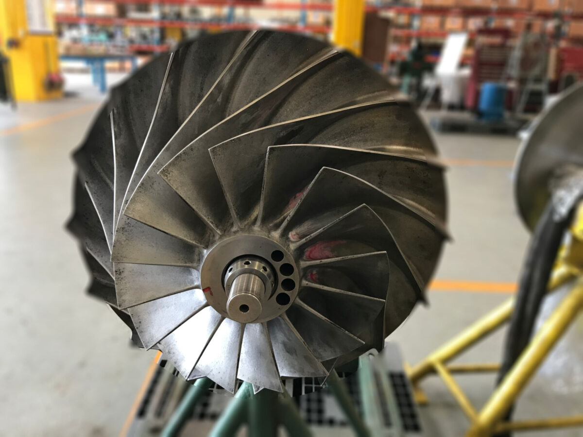 Air Compressor noise Vibrating Unbalanced Rotor Blades