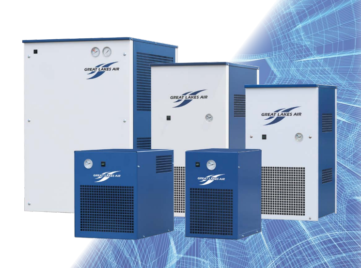 Great Lakes GRN50A116 50CFM Refrigerated Compressed Air Dryer Air