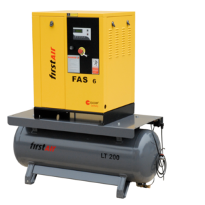 First Air FAS6T 7.5-HP 53-Gallon Rotary Screw Air Compressor